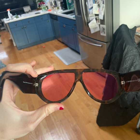 Tom Ford Black and Brown Sunglasses - Picture 5 of 6